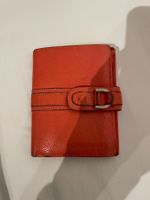 LONGCHAMP Portemonnaie Orange, in leather