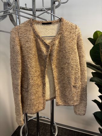 Elegante Strickjacke in Beige Streness Gr34