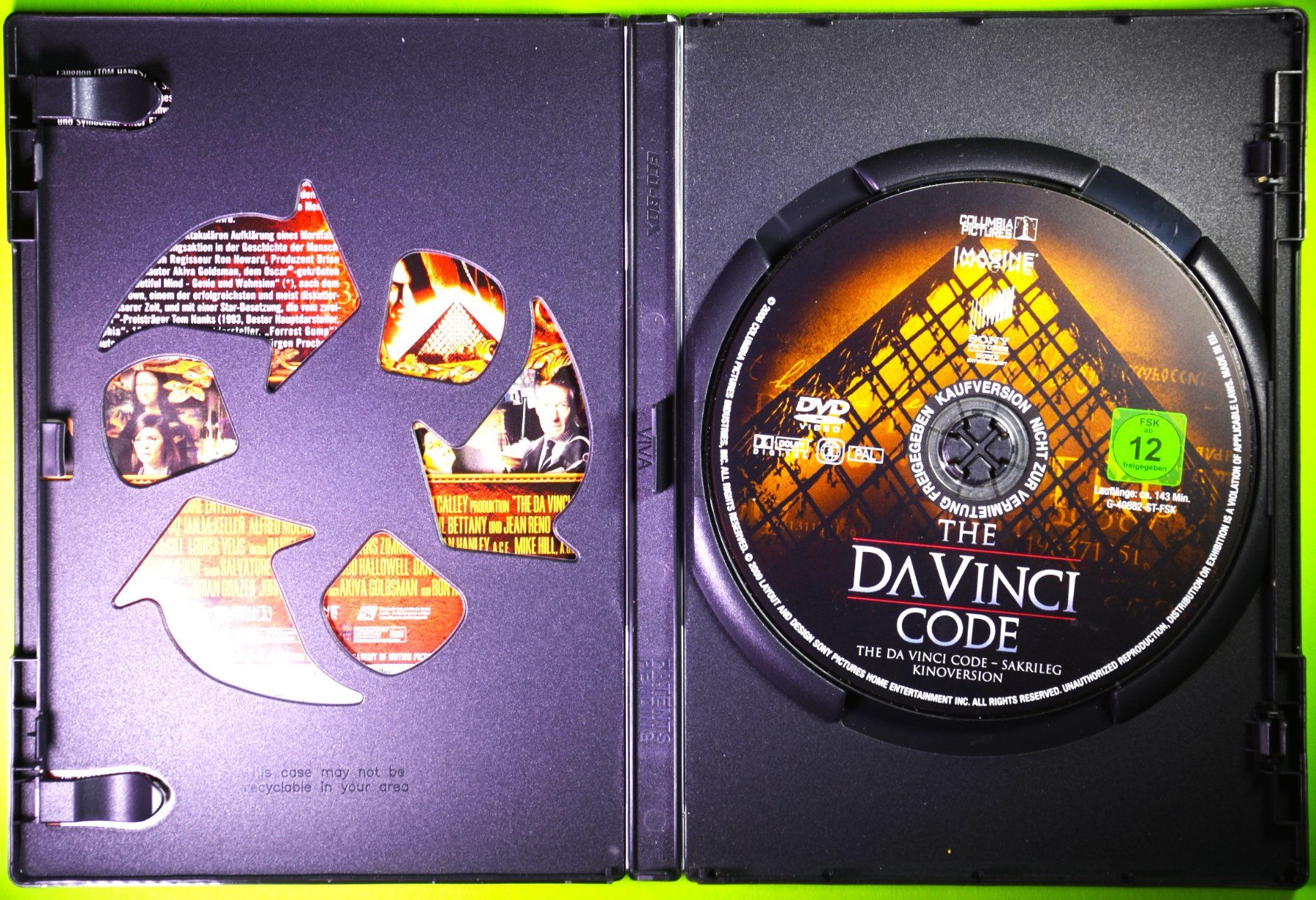 Tutti i DVDs: THE DA VINCI CODE / NACH EINEM BESTSELLER VON DAN BROWN ! – Nuovo (secondo la descrizione) da Luzern venduto da piro12 3
