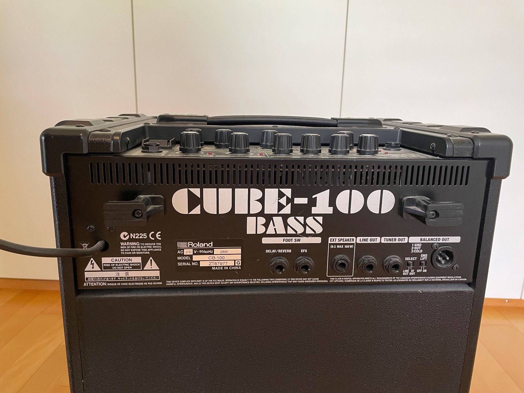 Roland Amplificatori: Roland Cube 100 Bass Amp – Usato da Interlaken venduto da Wumest 2
