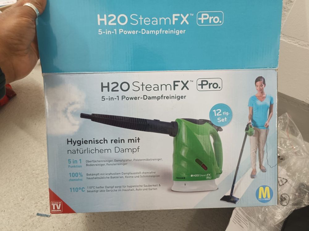 H2O Steam FX Pro Handdampfreiniger Kaufen auf Ricardo