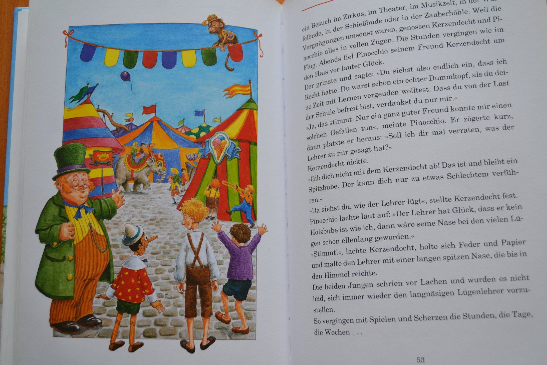 Libri: Buch Pinocchios Abenteuer 80 Seiten – Usato da Beinwil am See venduto da kajak55 3