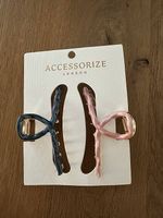Haarspangen: Accessorize London Schleifen  2er Set  Neu