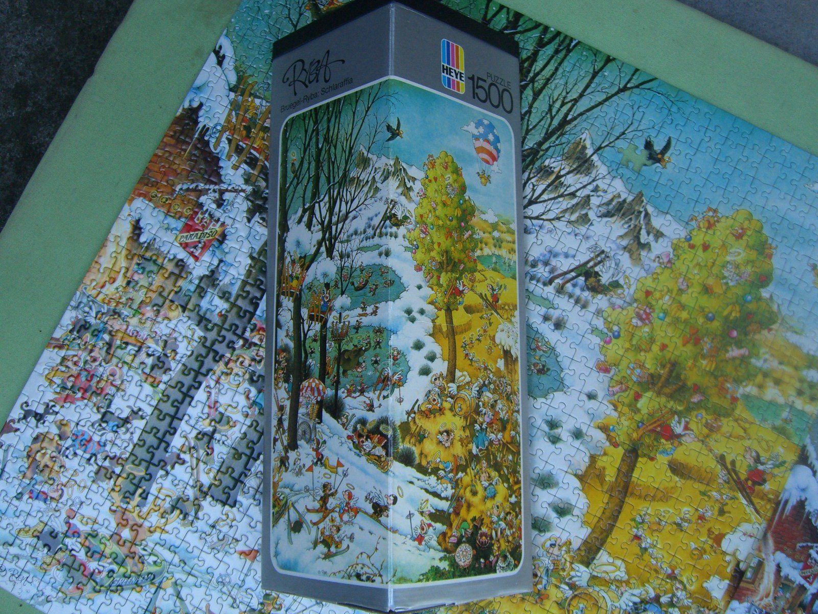 Heye Puzzles: 1500er Puzzle Ryba "Heye",Schlaraffia,1984 – Gebraucht aus Winterthur von Gaia 5