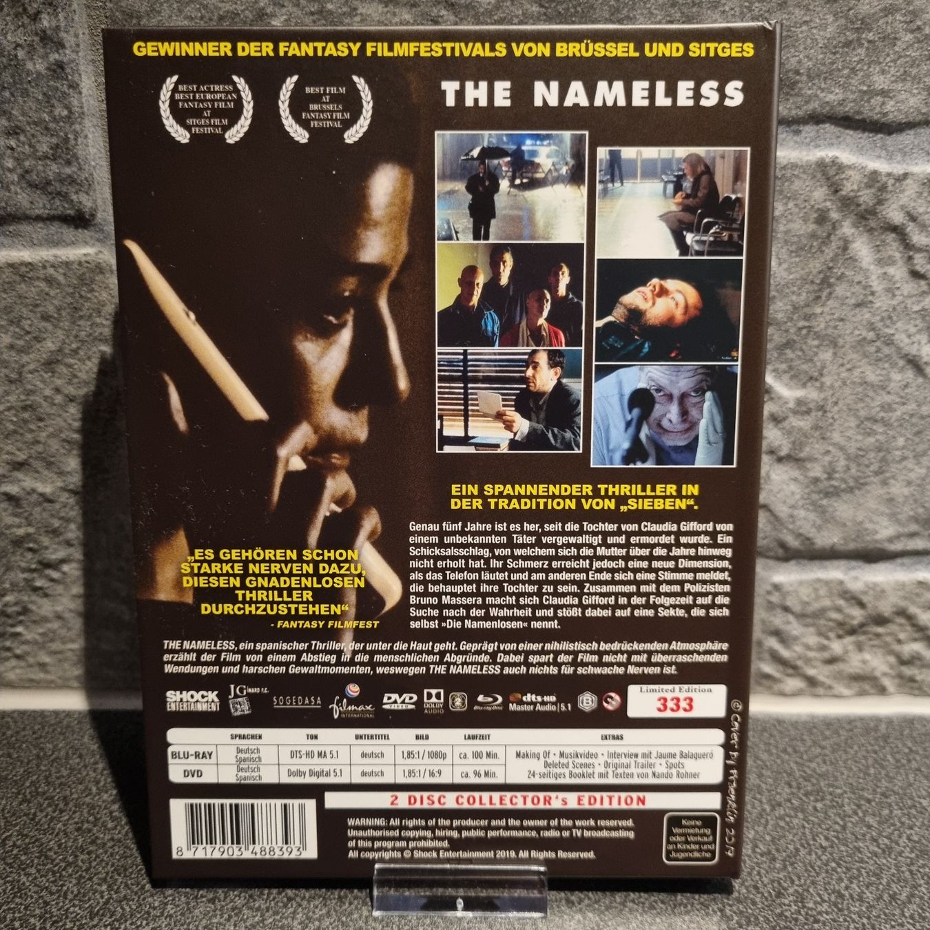 Alle DVDs: The Nameless - 2 Disc Mediabook – Neu (gemäss Beschreibung) aus Bremgarten AG von Mediensammler24 1