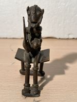 Statuette africaine bronze,  9 cm.