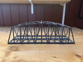 Bogenbrücke aus Metall HO