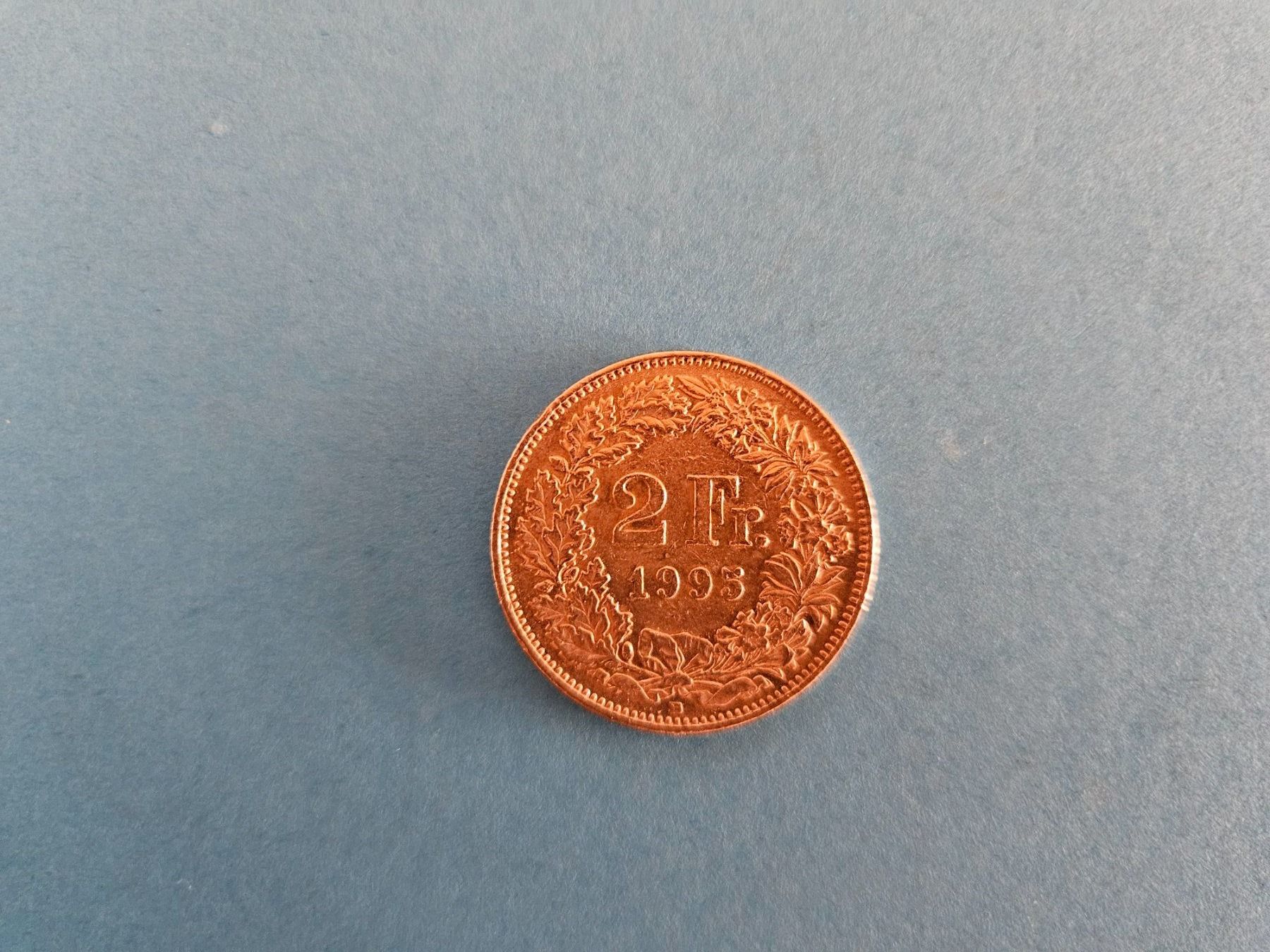 Tutti le monete: 2 Franken, 1995 – Usato da Trachslau venduto da Daniel12766