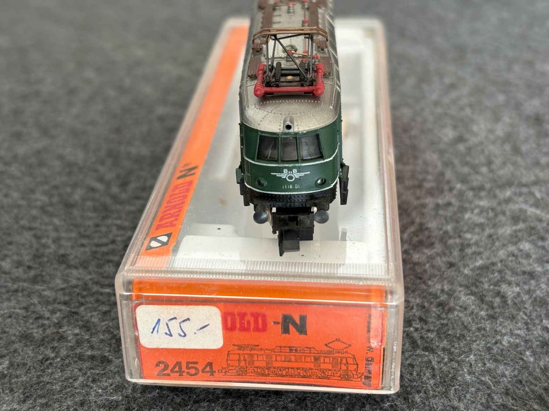 Arnold Modellini di ferrovie: Arnold 2454 Elok 118 öBB – Nuovo (secondo la descrizione) da Hauterive NE venduto da eriamch 4