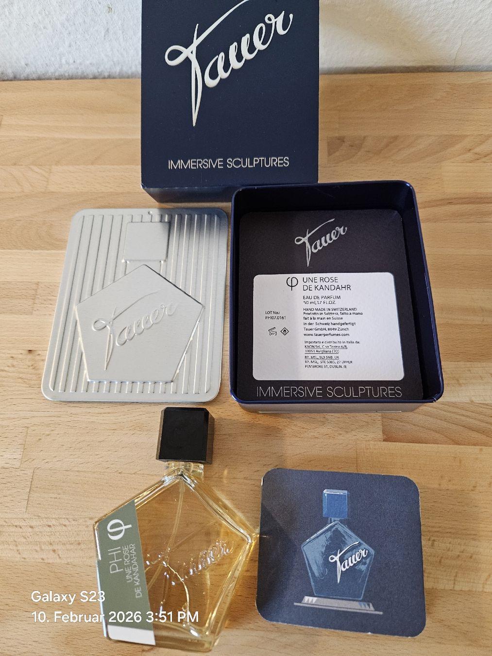 Profumi & Eau de Toilette: Tauer Parfum "PHI-une Rose de Kandahar" – Usato da Zürich venduto da mai_h2hh 2