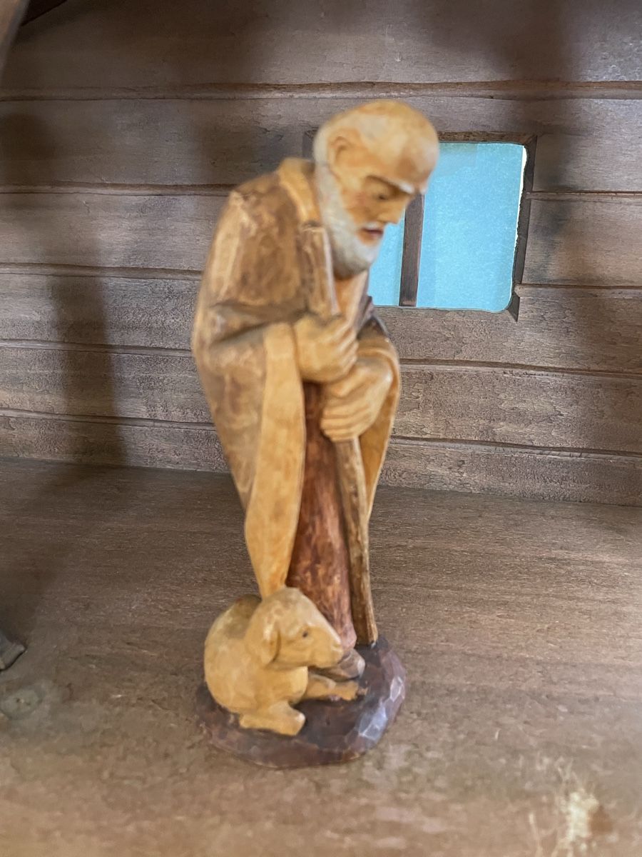Statuette: Hirte mit Schaf E. Thomann Brienz – Usato da Flawil venduto da Naphtali 2