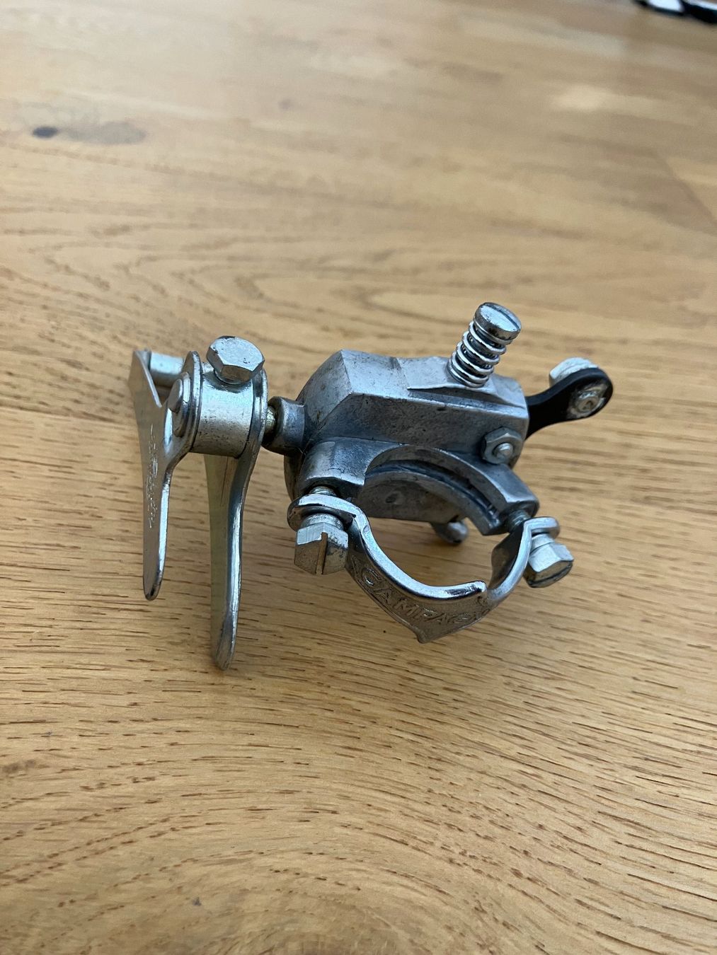 Pezzi di ricambio: Campagnolo Umwerfer u. Doppelshifter Vintage – Usato da Obermumpf venduto da Estrela67 5