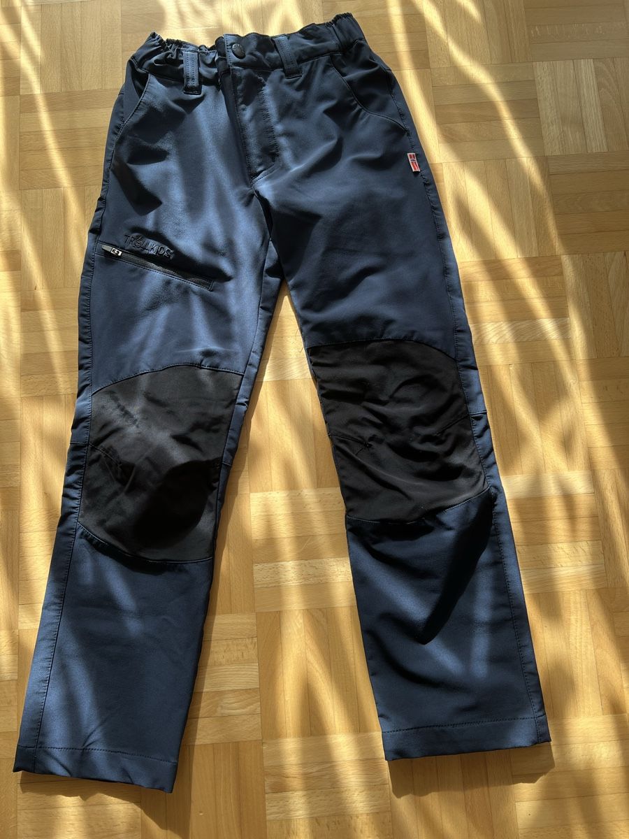 Trollkids Hosen: Trollkids softshellhose dunkelblau  – Gebraucht aus Heiden von dajana23