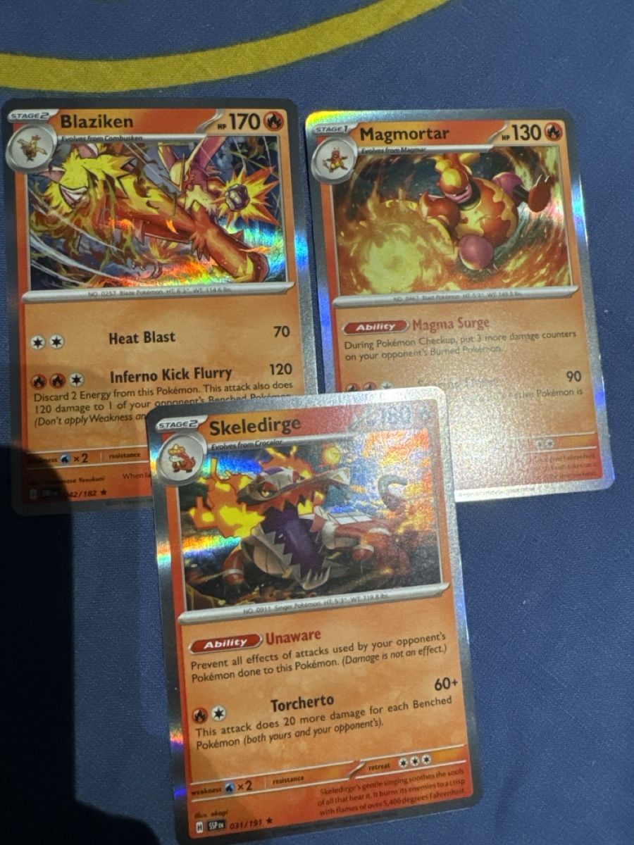 Pokémon Carte collezionabili: Pokemon (12xFeuer) – Nuovo (secondo la descrizione) da Sirnach venduto da lot_p8p5 2