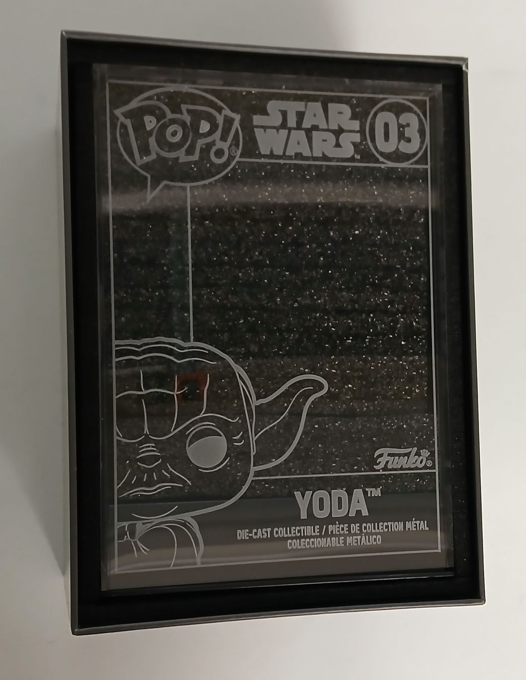 Star Wars Statuette: Figurine Pop Star Wars Yoda Die-Cast – Nuovo e nell'imballaggio originale da Le Sentier venduto da Funko-Pop-1979 2