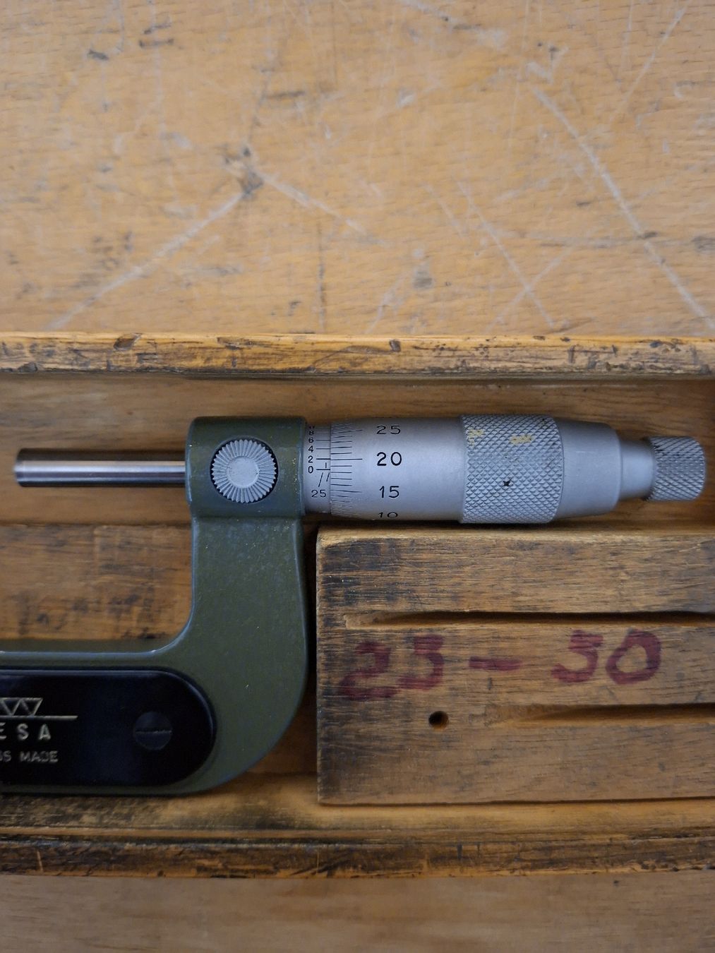 Tesa Mesurer: Mikrometer TESA 25-50mm – D'occasion à Berg (Dägerlen) par SCH.B. 1