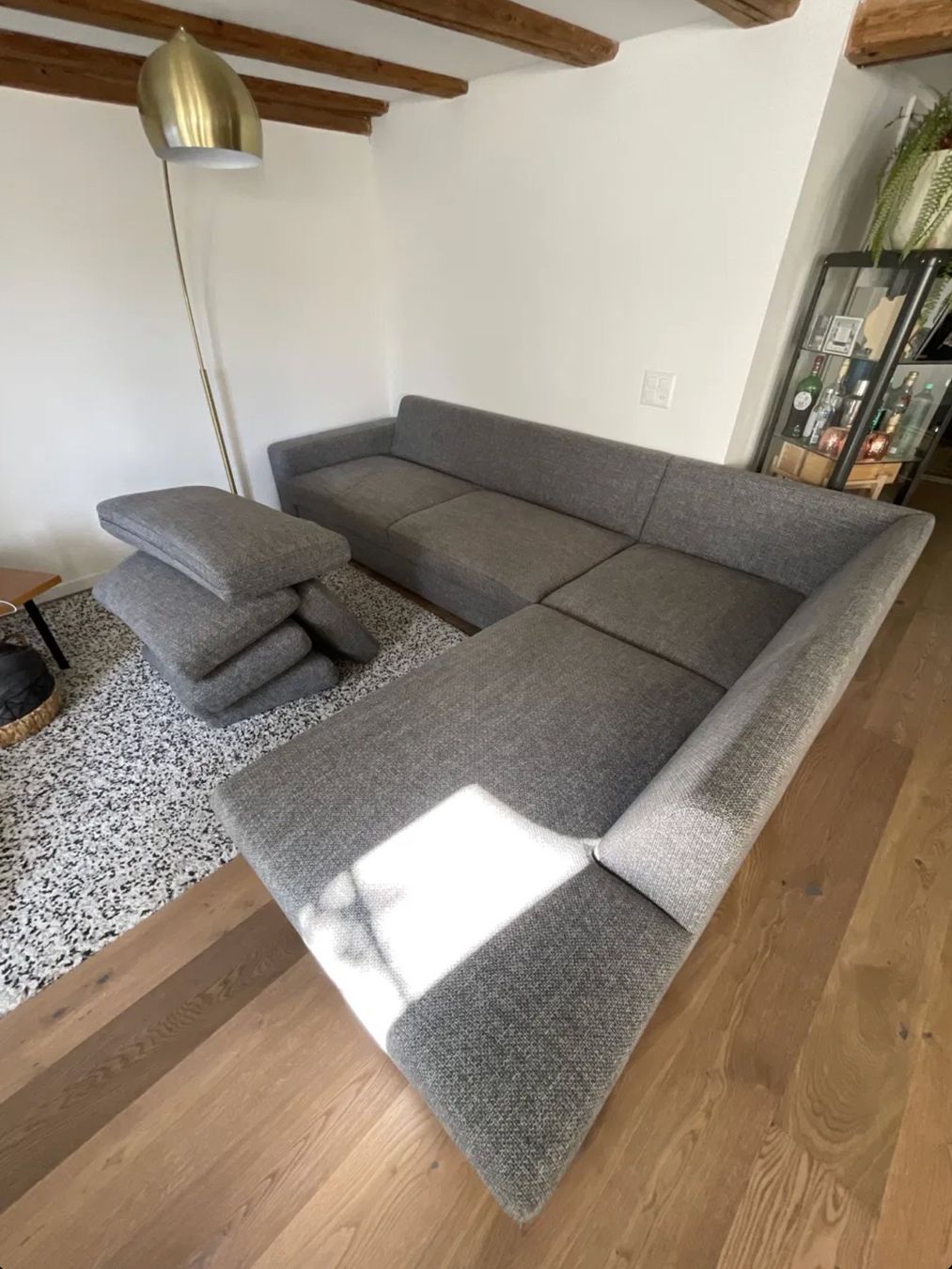Ikea Sofas: Grosses Ecksofa IKEA SÖRVALLEN, 4-sitzig grau – Gebraucht aus Riedikon von famsholino 3