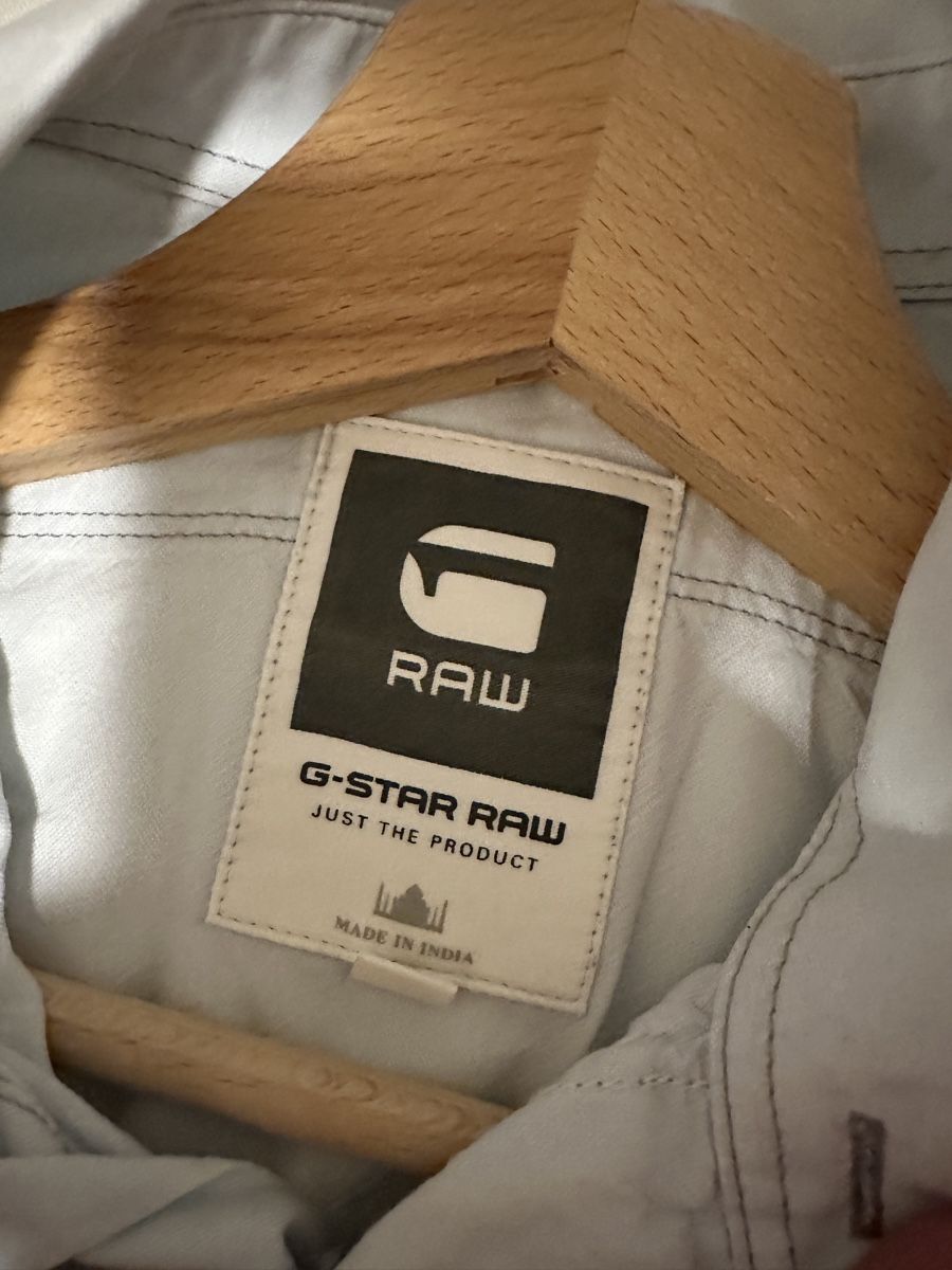 G-Star Camicie: G-Star Raw Herrenhemd Grösse M, hellblau – Usato da Felben wellhausen venduto da To.el 2