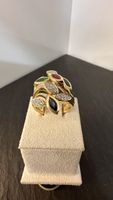✨ Exklusiver Edelsteinring aus 18 Karat Gelbgold (750) ✨