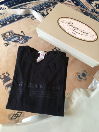 BONPOINT SHIRT LANGARM, GR. 10 JAHRE, BLACK, SO SCHÖN!