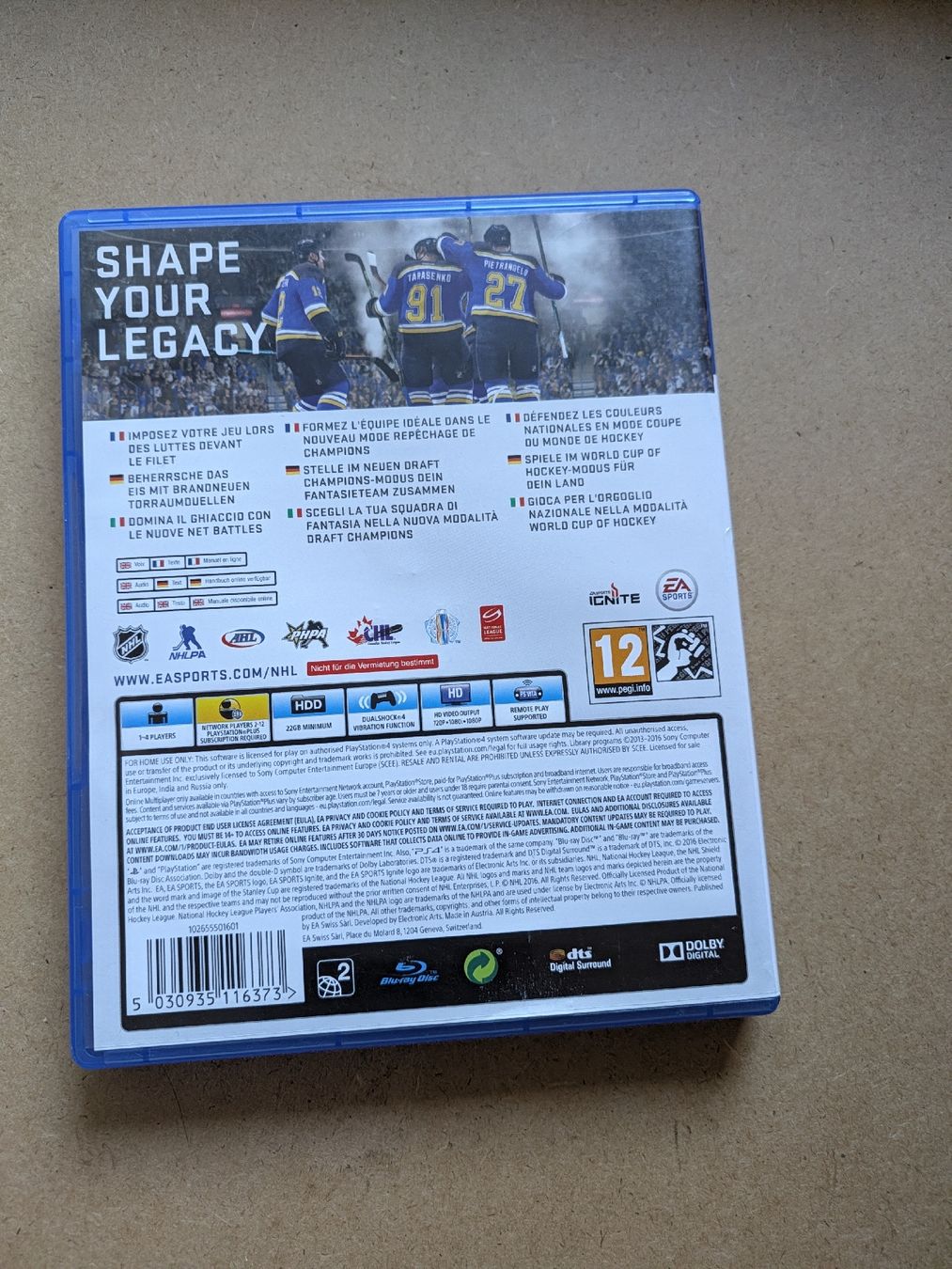 Spiele: NHL 17 Ps4 – Gebraucht aus Chur von FreakofRarity 1