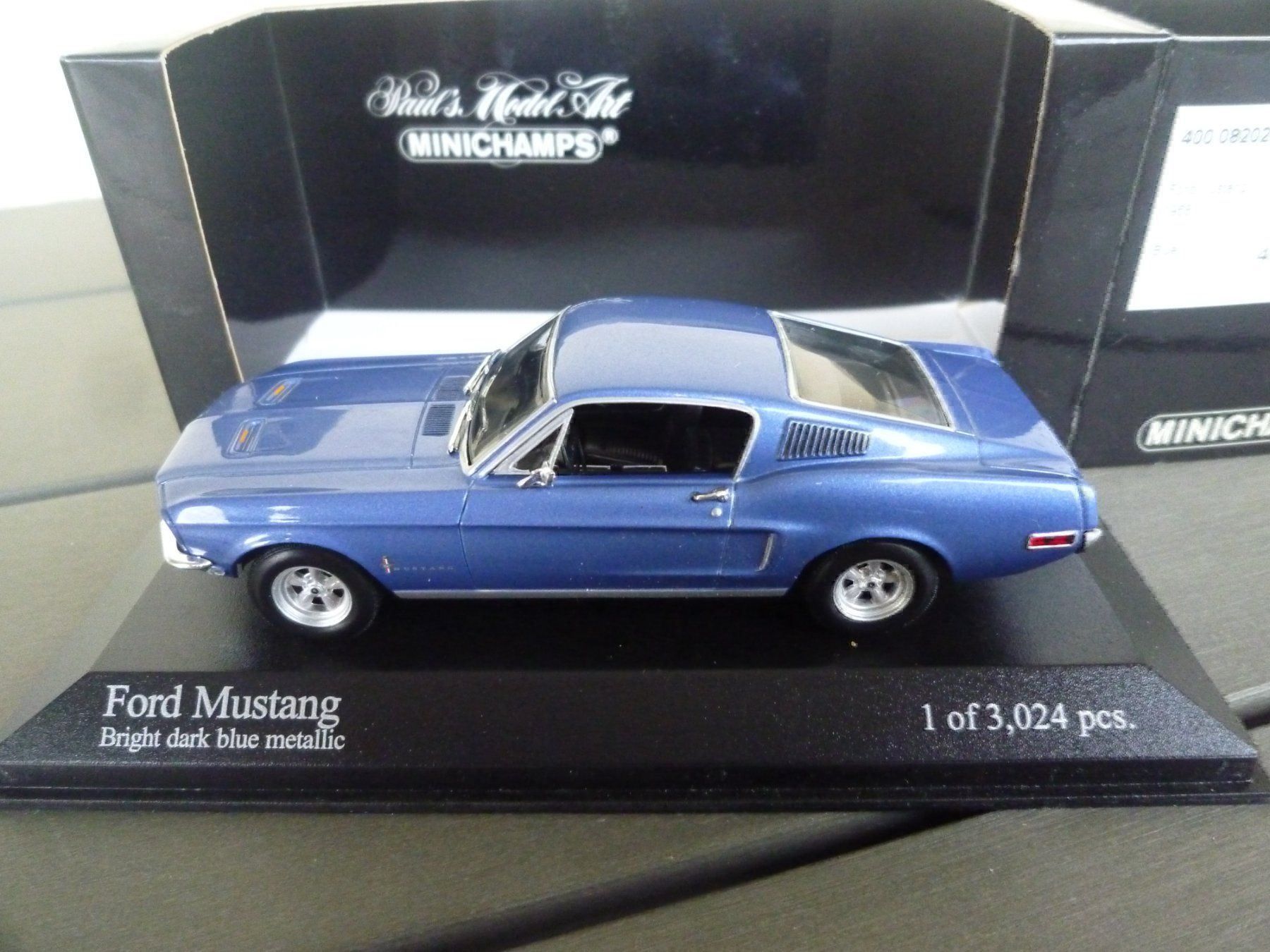 Minichamps Modellini d'auto: Ford Mustang (1968) – Nuovo e nell'imballaggio originale da Flawil venduto da Imperiosud 4