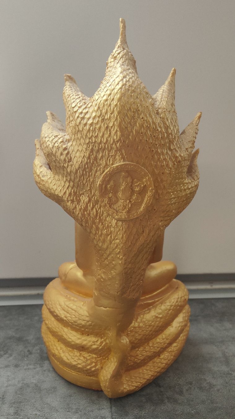 Tutte le decorazioni: Buddha Figuren Set, 3 teilig, Goldig – Usato da Trachslau venduto da fusake.ch 4