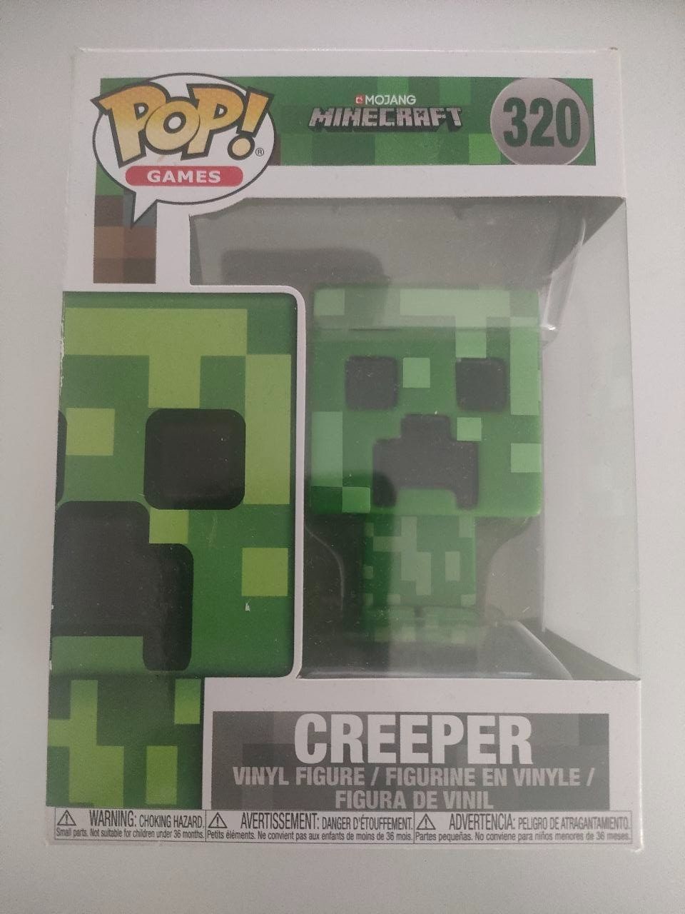 Statuette: Funko Pop Minecraft Creeper Vinyl Figur 320 Neu – Usato da Boniswil venduto da Cerullo-Cards