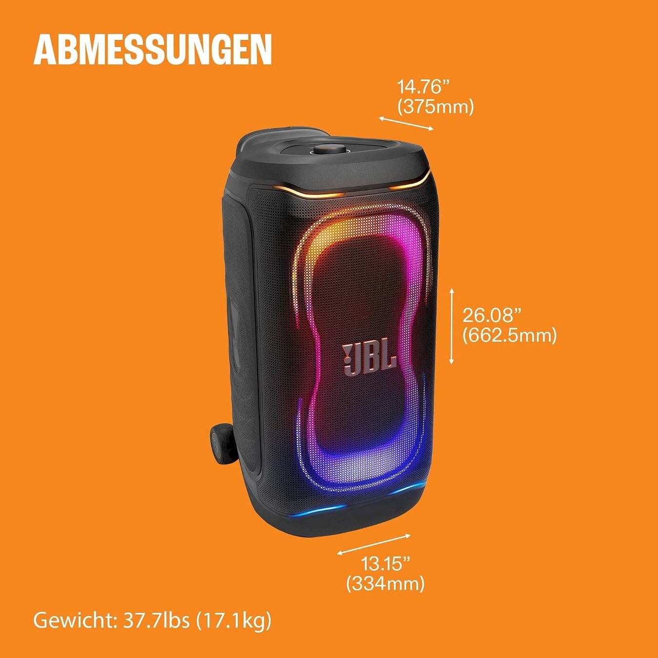 Lautsprecher: JBL PartyBox 330 Schwarz – Neu und originalverpackt aus Bottighofen von zaap 5