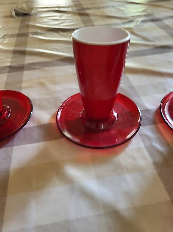 Tazze: Emmi Caffè Latte Becher in Rot – Usato da Oey venduto da sm08e949 1