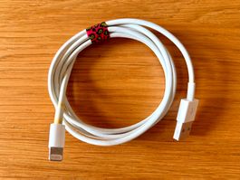 Ladekabel weiss, iPhone, gut erhalten, USB-A auf Lightning
