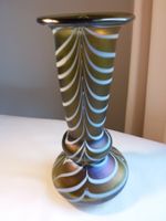 F.Von Poschinger Jugendstil Art Nouveau Glas Vase, ca 1900