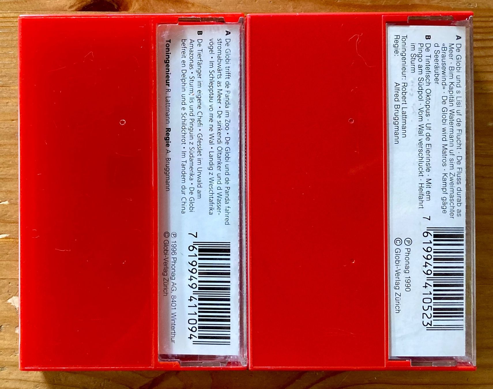 Musicassette: 2x Globi (Dialekt, Phonag 1990-1996) – Usato da Zürich venduto da Djmotionch 2