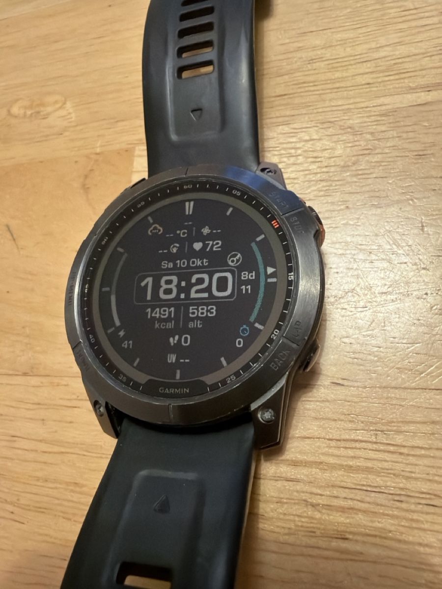 Garmin Smartwatch: Garmin Fenix 7X Solar – Gebraucht aus Wiesendangen von Luminterc 2