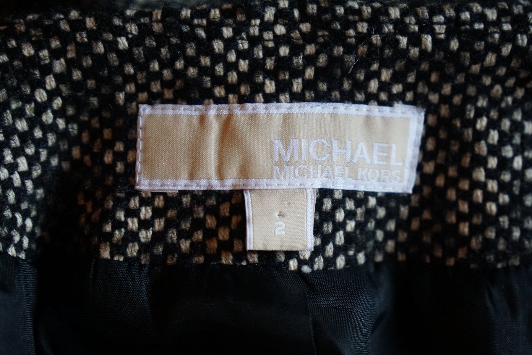 Michael Kors Giacche: MICHAEL KORS - Laine & Coton, Blazer Taille 2 – Usato da Haute-Nendaz venduto da DetoutDerien 3