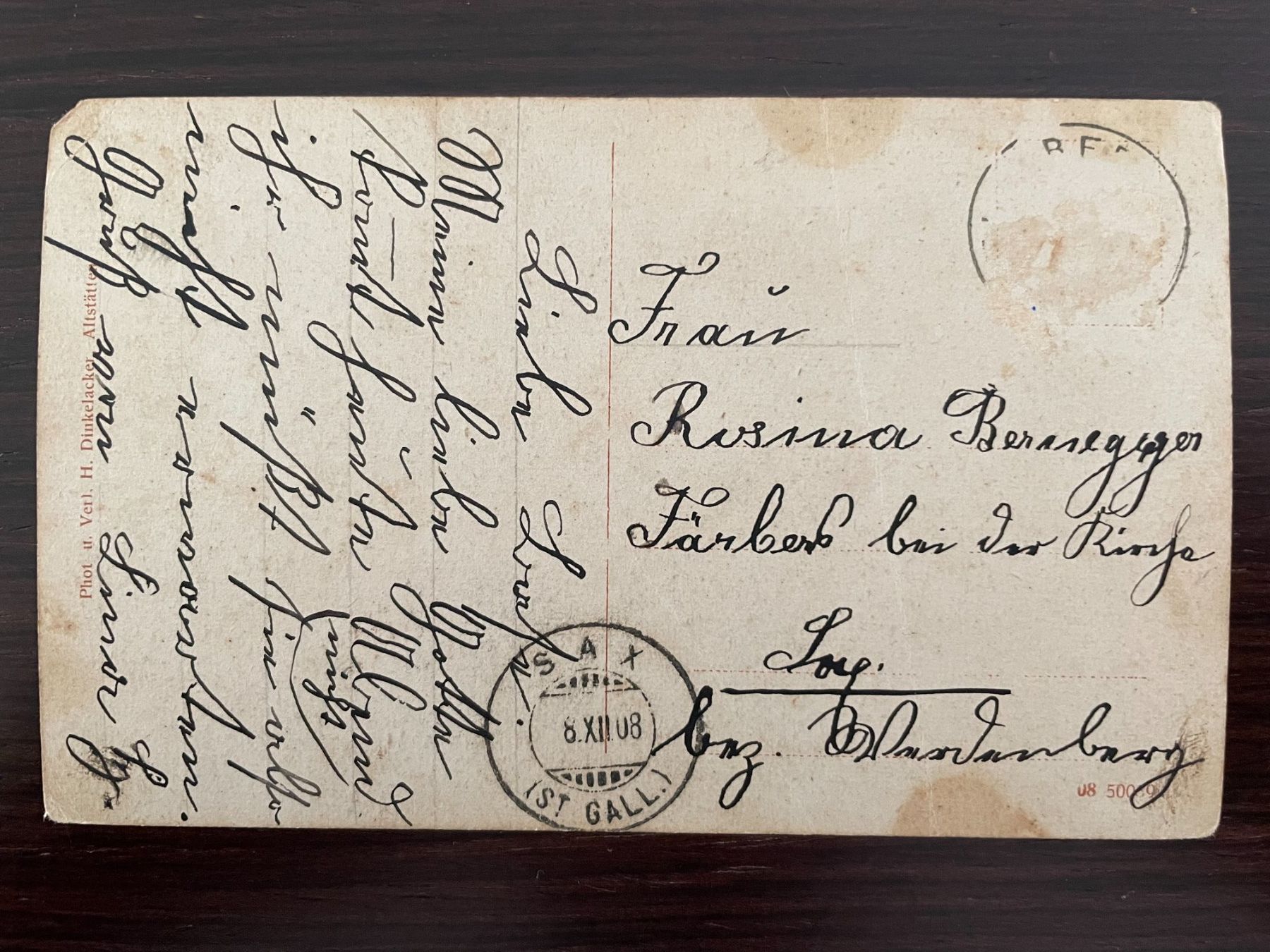 Cartoline postali: ALTSTÄTTEN 2 Ansichtskarten mit TRAM / STRASSENBAHN – Usato da Wald ZH venduto da TLILEF 4