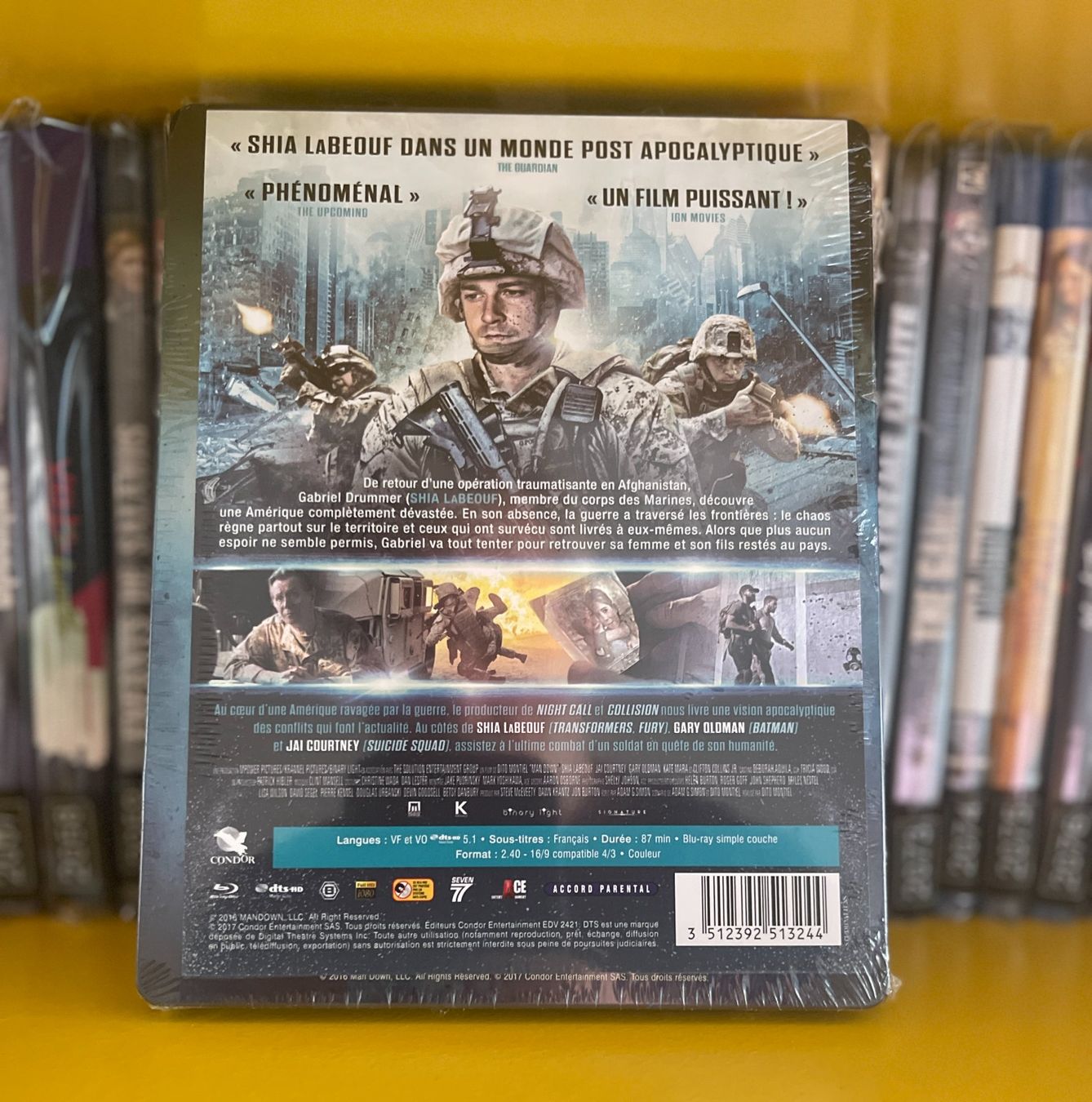 Tutti i DVDs: Blu-ray Man Down (2015) – Nuovo e nell'imballaggio originale da Semsales venduto da __Florian__ 2
