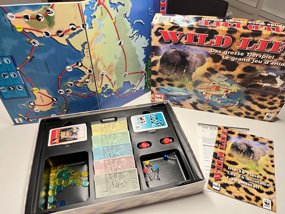 Brettspiel Wild life Das grosse Tierspiel | Kaufen auf Ricardo