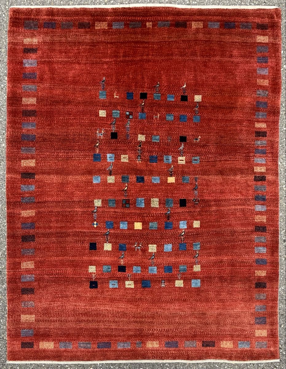 Gabbeh Tappeti: Wunderschöner Perserteppich ;Gabbeh 255x200.cm – Usato da Sempach venduto da Star7