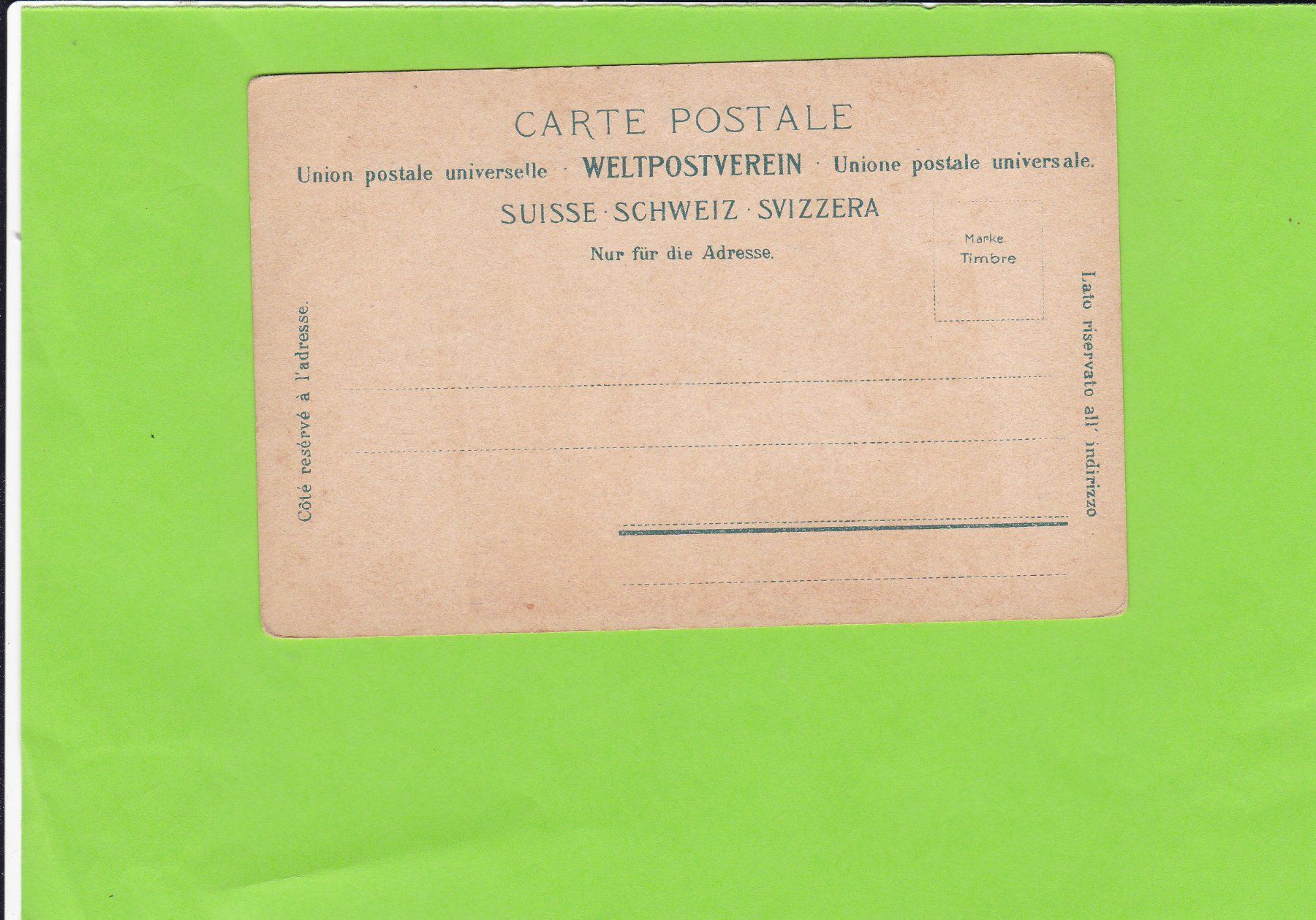 Cartoline postali: Der untere Reichenbachfall – Usato da St. Peterzell venduto da neckertal 1