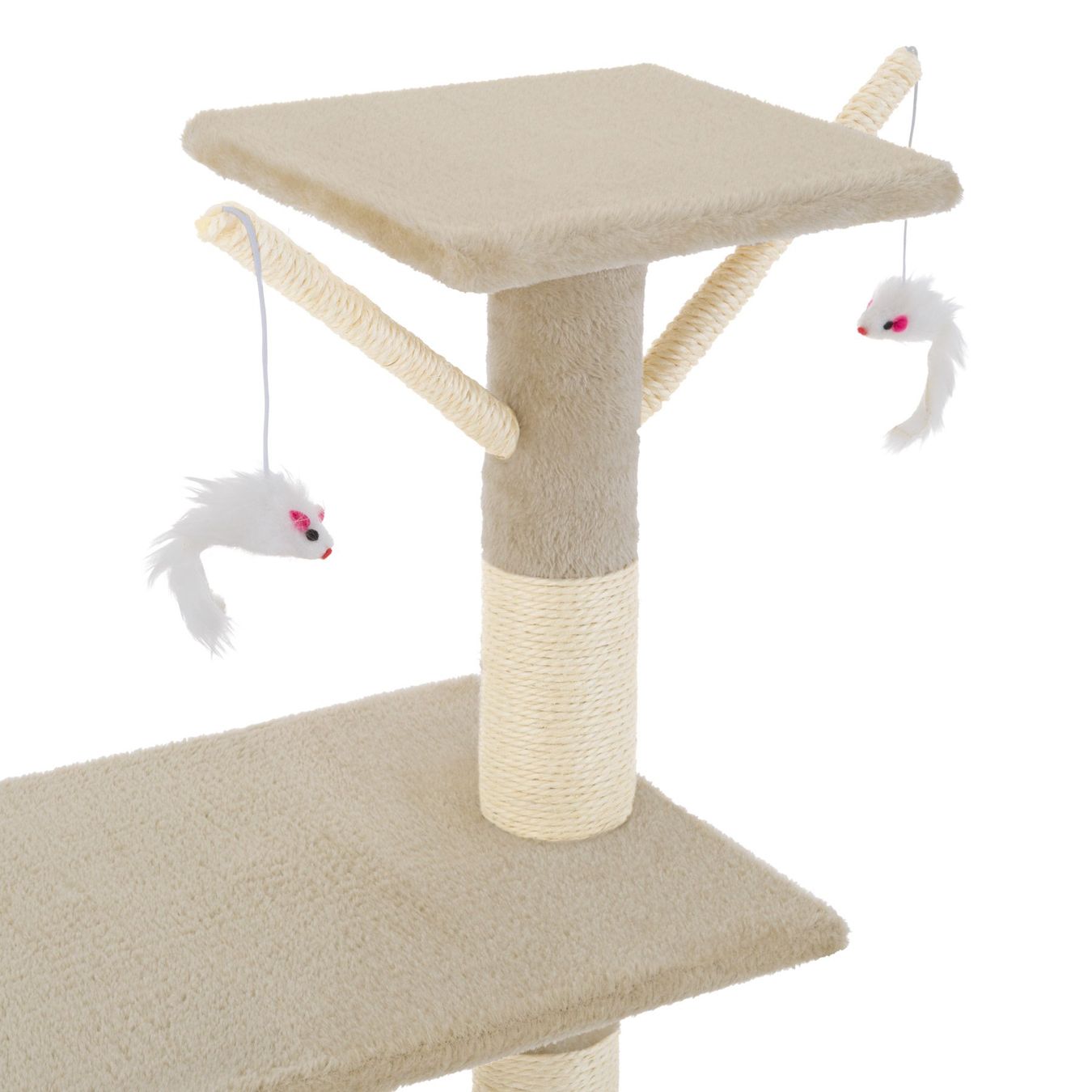 Katzenbaum - Kratzbaum: Kratzbaum Dominik 144cm, beige - Gratis Versand – Neu und originalverpackt aus Kleinwangen von Maluwa_GmbH 1