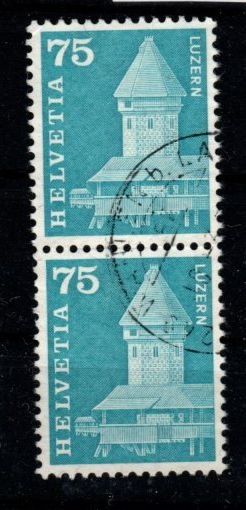 Tutti i francobolli: 1960 - Wasserturm, LU – Usato da Schaffhausen venduto da poststamp