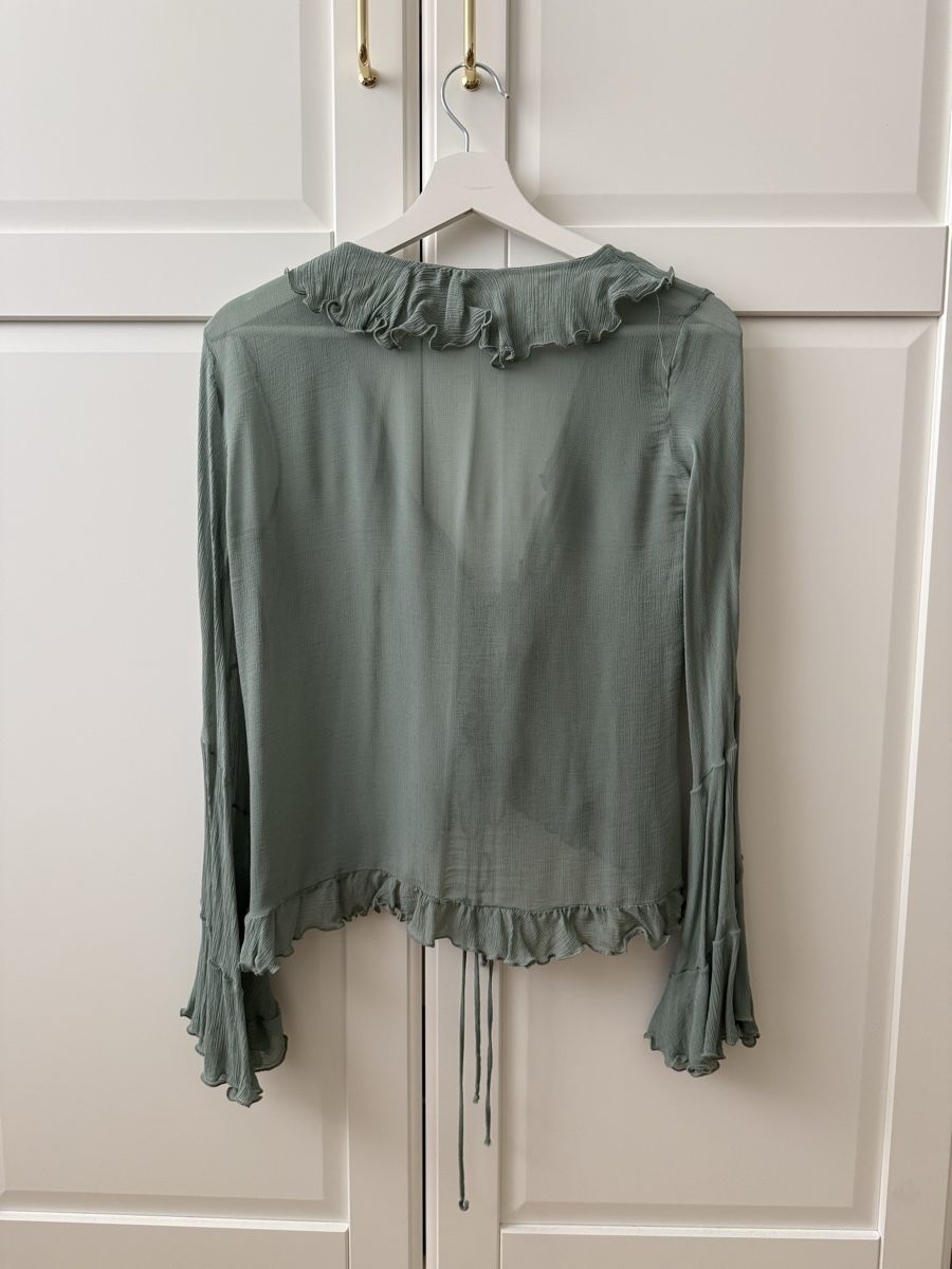 Zara Camicette: Zara Bluse mit Rüschen Gr.S – Nuovo (secondo la descrizione) da Giswil venduto da Ody2 2