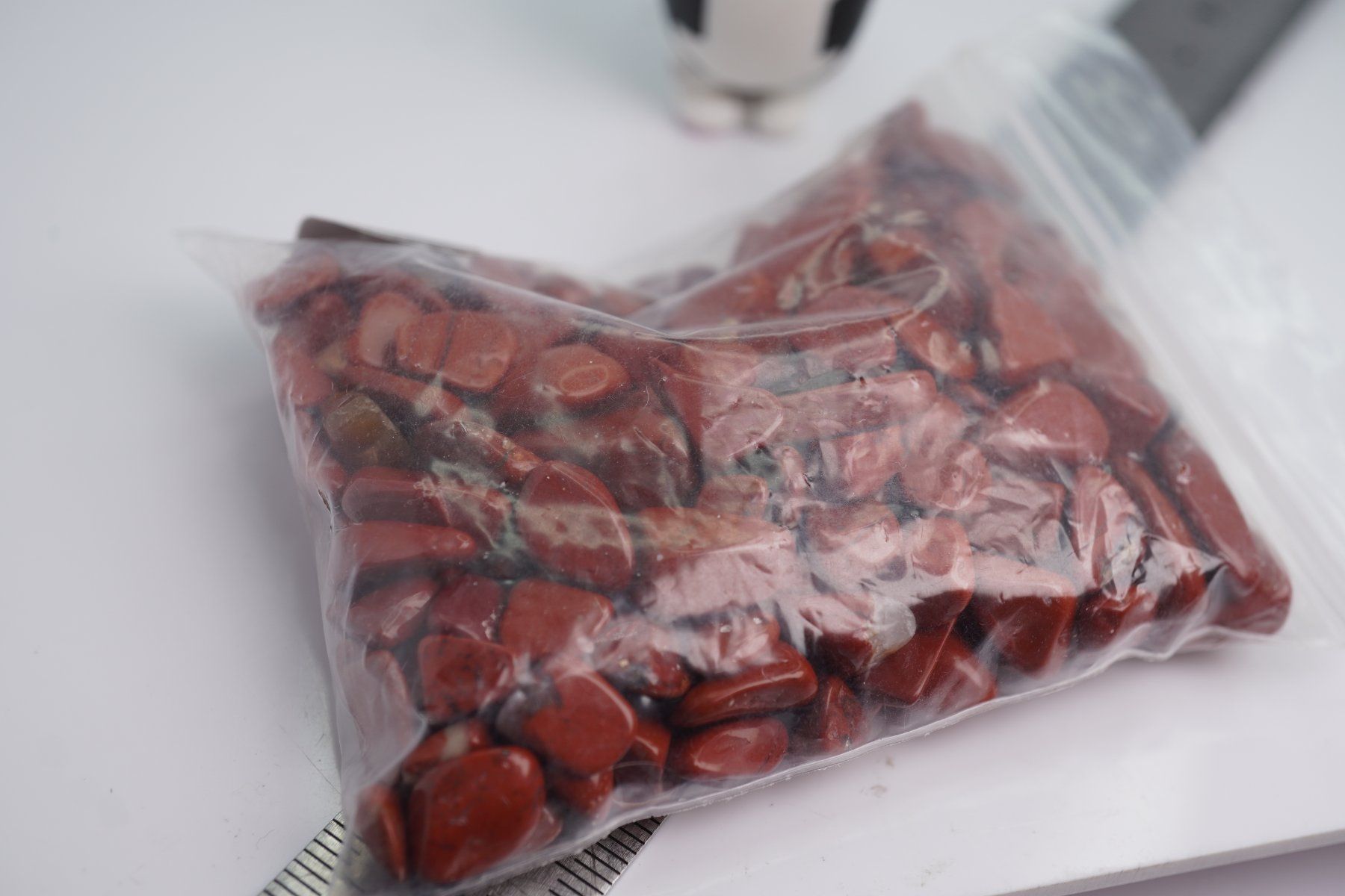 Minerali & Pietre curative: Jaspis Rot  100g       ab 1.-  Auktion – Nuovo e nell'imballaggio originale da Eschenbach SG venduto da topstone 2