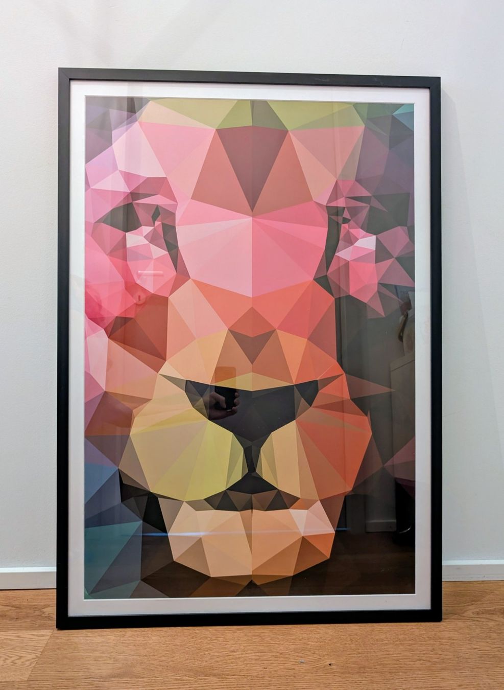 Foto & Immagini: Bild Löwe, abstrakt, Juniqe, 99 x 69 cm – Usato da Meisterschwanden venduto da e-b