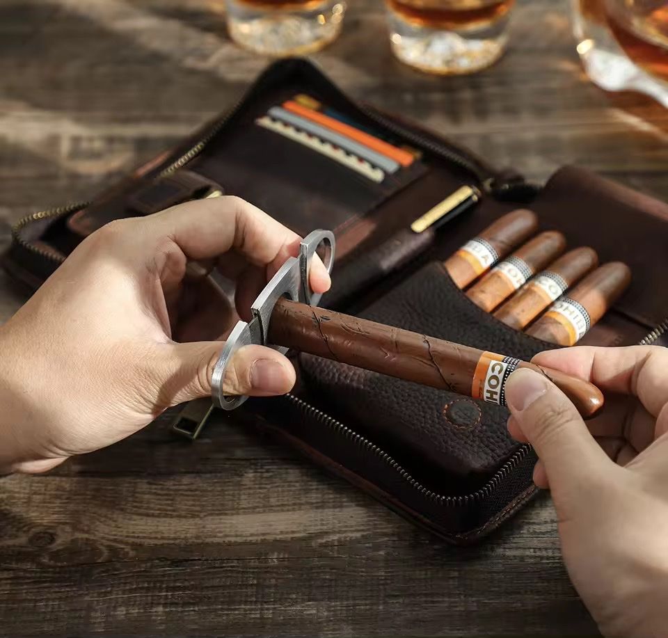Altri Prodotti per fumatori: Zigarren Reiseetui – Nuovo e nell'imballaggio originale da Flawil venduto da swisstrendshop 4