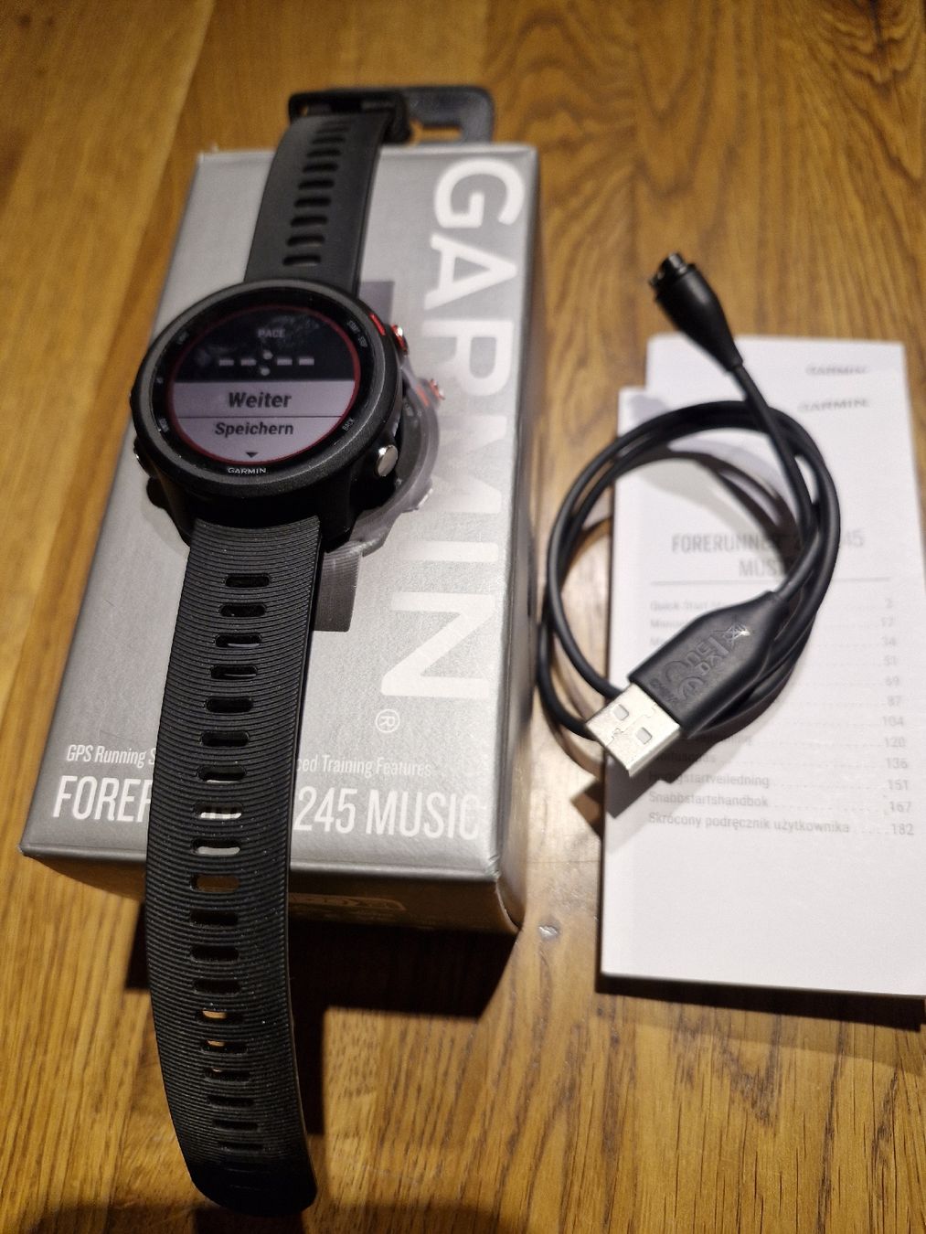 Garmin Orologi: Garmin Forerunner245 Music – Nuovo e nell'imballaggio originale da Menzberg venduto da elm_q9ff 1