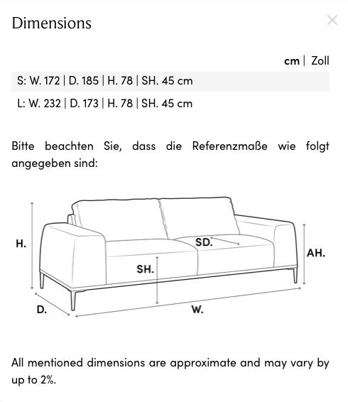 Eichholtz Sofas: Sofa Eichholtz Sofa Residenza NEU NP 9`900.- – Neu (gemäss Beschreibung) aus Zollikofen von Level_911 8