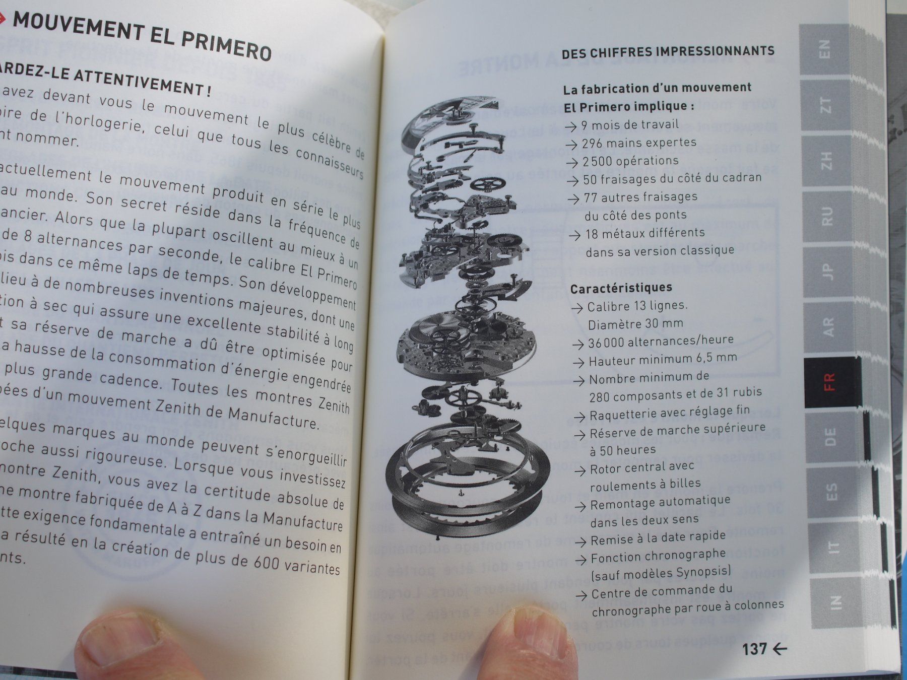 Bücher: Zenith El Primero Booklet Handbuch December 2015 – Gebraucht aus Gross von Retro20 3