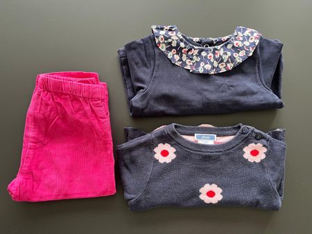 Jacadi Baby Girl Set, 18 Months